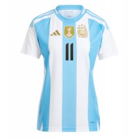 Argentina Angel Di Maria #11 Replika Hemmatröja Dam Copa America 2024 Kortärmad